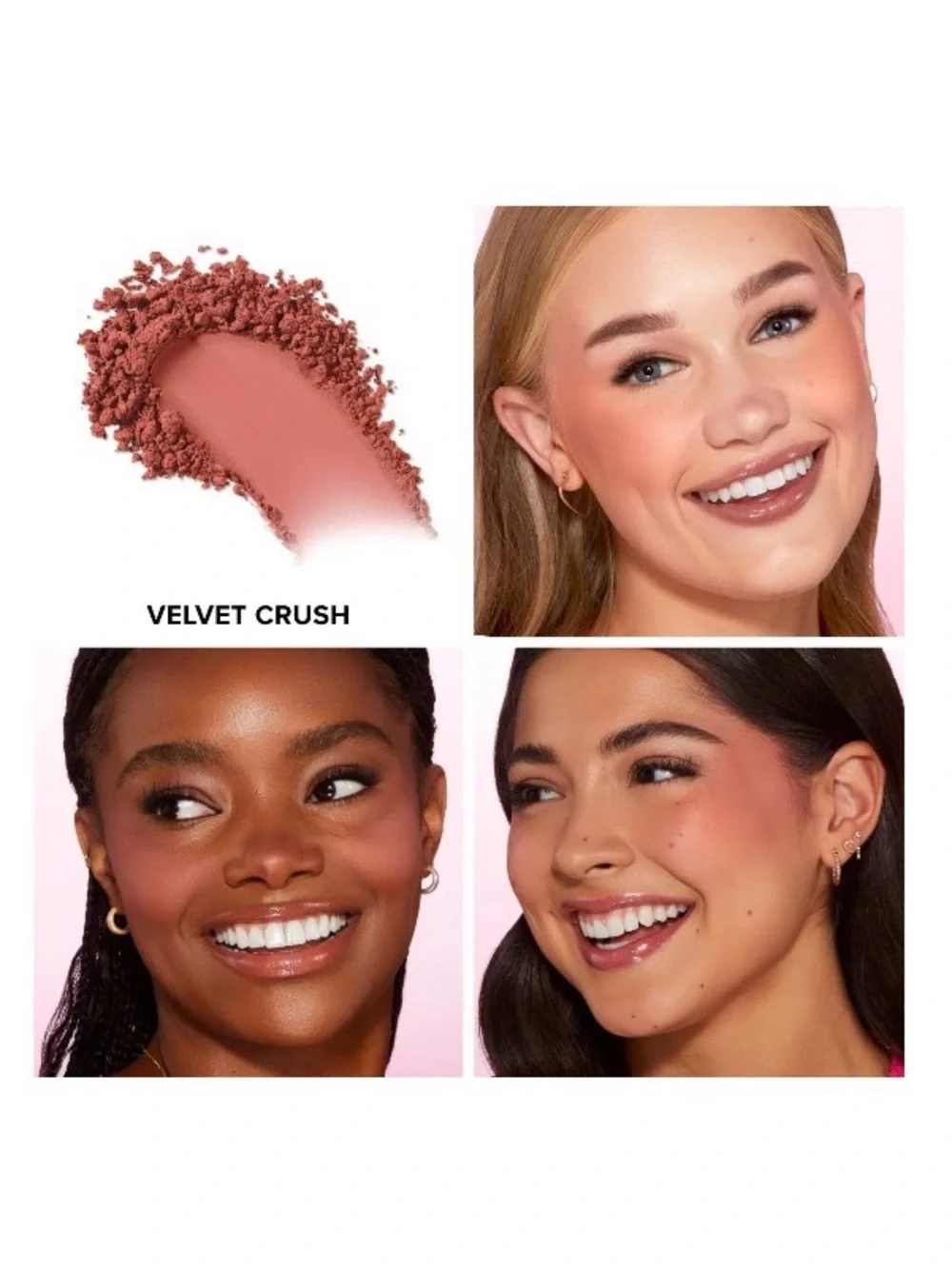 TOO FACED ☁️ Cloud Crush Blurring Powder Blush - Velvet Crush